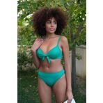 Akbeniz 35008 Yeşil Fiyonklu Kadın Aşt Üst Bikini Takımı