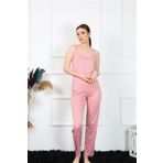 Akbeniz 4136 Somon Kadın Pijama Takımı