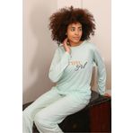 Akbeniz 4188 Penye Uzun Kol Kadın Pijama Takım