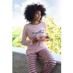 Akbeniz 4190 Penye Uzun Kol Kadın Pijama Takım