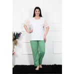Akbeniz 75001 Renkli Kadın Pijama Takımı