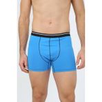 Akbeniz Erkek Pamuk Likralı Boxer Mavi 40133 - XL
