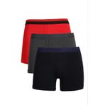 Akbeniz Erkek Penye 3'lü Boxer 40098