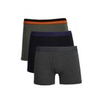 Akbeniz Erkek Penye 3'lü Boxer 40104