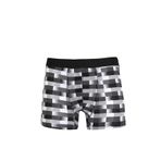 Akbeniz Erkek Penye Likralı Desenli Boxer 40120