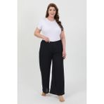 Akbeniz Kadın Büyük Beden Bürümcük Pantolon 210076 Lacivert - 4XL
