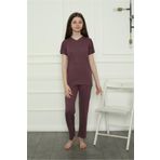 Akbeniz Kız Çocuk Penye Pijama Takım 20399