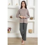 Akbeniz Kız Çocuk Penye Pijama Takım 20424