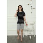 Akbeniz Kız Çocuk Penye Şortlu Pijama Takım 20405
