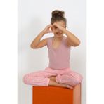 Akbeniz Kız Çocuk Sıfır Kol Gül Kurusu Penye Pijama Takım 20433 - 13 - 14 Yaş