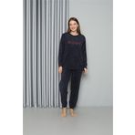 Akbeniz Welsoft Polar Kadın Pijama Takımı 8517