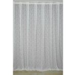 Akça Tekstil 300x260 cm Kırık Beyaz Mikro Model Tek Kanat Hazır Dikilmiş Pileli Fon Perde