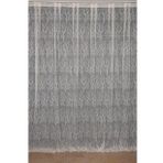 Akça Tekstil 300x260 cm Krem Granit Model Tek Kanat Dikilmiş Pileli Fon Perde