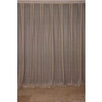 Akça Tekstil 300x260 cm Vizon Sık Noktalı Model Tek Kanat Hazır Pileli Fon Perde