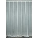 Akça Tekstil Koza 300x260 cm Krem Tek Kanat Hazır Dikilmiş Pileli Fon Perde