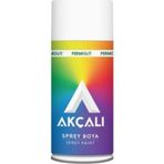 Akçalı 501 Düz Mat Beyaz Sprey Boya