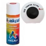 Akçalı 626 Tampon Siyah 400 ml Sprey Boya