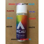 Akçalı Sprey Tampon Astarı Plastik Boya Astarı 400 ML Şeffaf