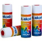 Akçalı Üst Kalite Sprey Boya 400 ml - Metalik Renkler - Renkli