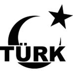 Akçay Sticker Ay Yıldız Türk Sticker Ay Yıldız Sticker Araç Sticker Oto Sticker - 30cm x 30cm - Siyah