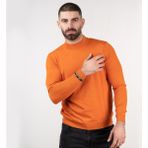 Akçaylar Yarım Balıkçı Kazak - 2XL - Turuncu
