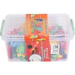 Akçiçek Oyuncak 1225 150 Parça Flexy Tangles Bloklar