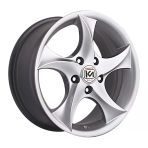 AKD-A446-01 7.0x16" 4x100 ET35 67.1 Silver 16 İnç Jant Takımı (4 Adet)