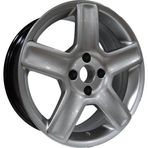 AKD-A751-01 7.0x17" 4x108 ET20 65.1 Hyper Silver 17 İnç Jant Takımı (4 Adet)