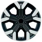 AKD-G514-02 6.5x16" 4x100 ET35 67.1 Black 16 İnç Jant Takımı (4 Adet)