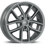 AKD-Y16255-01 6.5x16" 5x108 ET38 67.1 Matt Titan 16 İnç Jant Takımı (4 Adet)