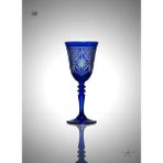 Akden Store Kristal Dekor Akça Serisi Modern Ayaklı Kadeh 270 cc - Lacivert