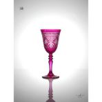 Akden Store Kristal Dekor Akça Serisi Modern Ayaklı Kadeh 270 cc - Pembe