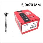Akdeniz 5,0x70 mm 200 Adet Sunta Vidası