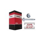 AKDENİZ TRAPEZ ÇATI VİDASI 1 PAKET 250 ADET PULLU YERLİ ÜRETİM