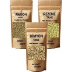 Akdeniz Vitamin Rezene, Anason Ve Tane Kimyon Çay Seti Sindirim Çayı,Gaz Çayı,Süt Çayı