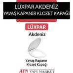Akdeniz Yavaş Kapanır Klozet Kapağı – Sessiz, Kolay Montajlı, Hijyenik Tasarım