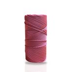 Akduman İplik 200 gr - 2mm Gül Kurusu Polyester Makrome Ipi Çanta Ipliği Ve Supla Ip