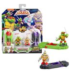 Akedo Tmnt S1 Ninja Kaplumbağalar 2'li Paket Raphael Vs Krang