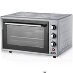 Akel AF280LF Gri 32 lt Termostatlı Saatli Fanlı Midi Fırın