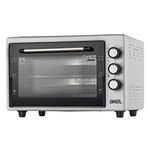 Akel AF380 Termostatlı Saatli Gri Midi Fırın