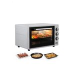 Akel AF950L 50 lt Gri Midi Fırın, İç aydınlatmalı, Zaman Ayarlı, Izgara ve Fırın, 2 Tepsi 1 Tel Izgara