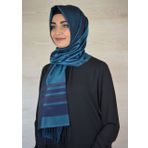 Aker 7643713-992 Mürdüm Tivil İpek Eşarp