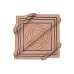 Aker Çok Renkli Kadın Desenli Eşarp 8825713922