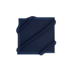 Aker Elegance Monogram Eşarp - Lacivert 921