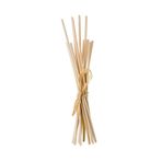 Aker Hediyelik Bambu Koku Çubuğu 60 Adet Ahşap Rattan Koku Çubukları Odun Rattan Çubuk