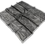 Aker İpek Eşarp - 8478713-971 Koyu Taş Twill