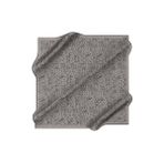 Aker İpek Eşarp - 8904713-914 Gri Siyah Twill