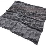 Aker İpek Eşarp - 8925713-912 Gri Antrasit Twill