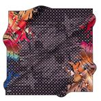 Aker İpek Eşarp - 8941713-921 Lacivert Twill