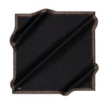Aker İpek Eşarp - 8959713-914 Siyah Gold Twill
